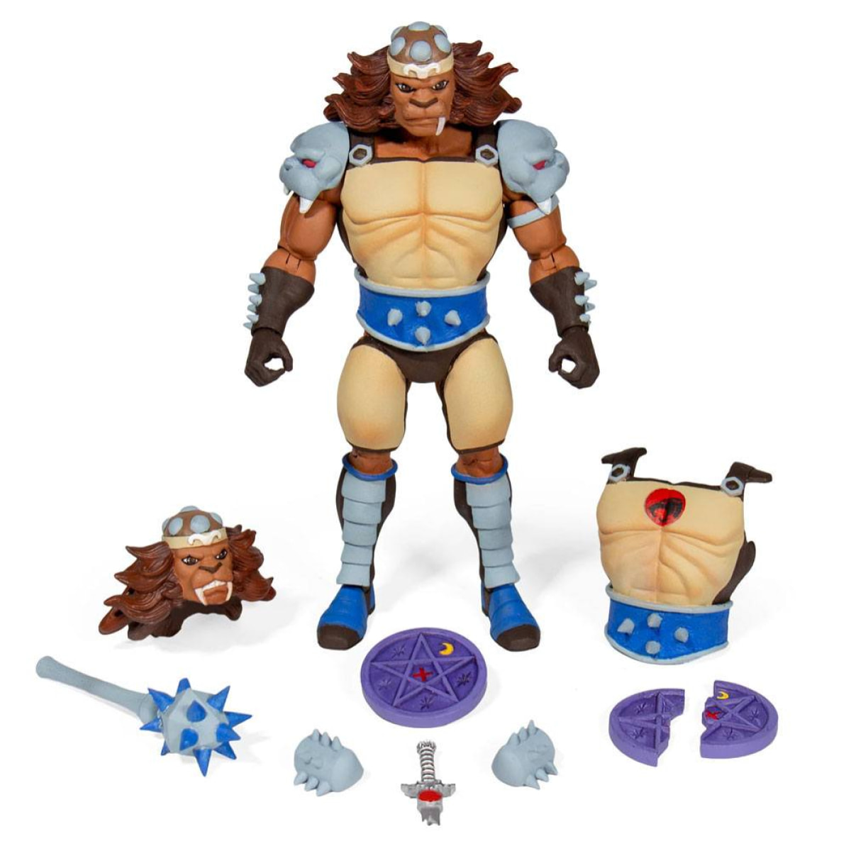 Thundercats Ultimates Action Figura Wave 2 Grune The Destroyer 18 Cm Super7