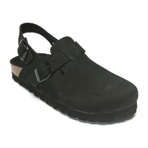 Sabot Mandèl Nubuck Nero