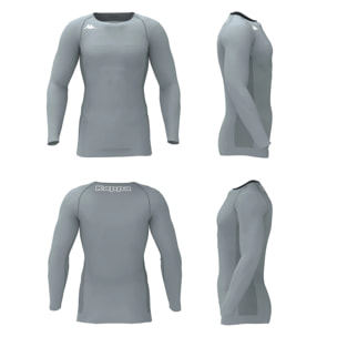 Kappa - Maglieria Intima Bambino/a Grigio - Kappa4Skin Kombat Bong