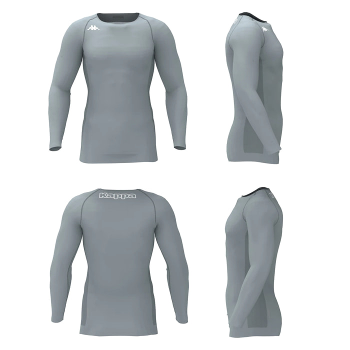 Kappa - Maglieria Intima Bambino/a Grigio - Kappa4Skin Kombat Bong