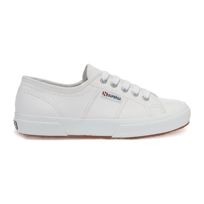 Le Superga Uomo Donna Bianco 2750 Tumbled Leather