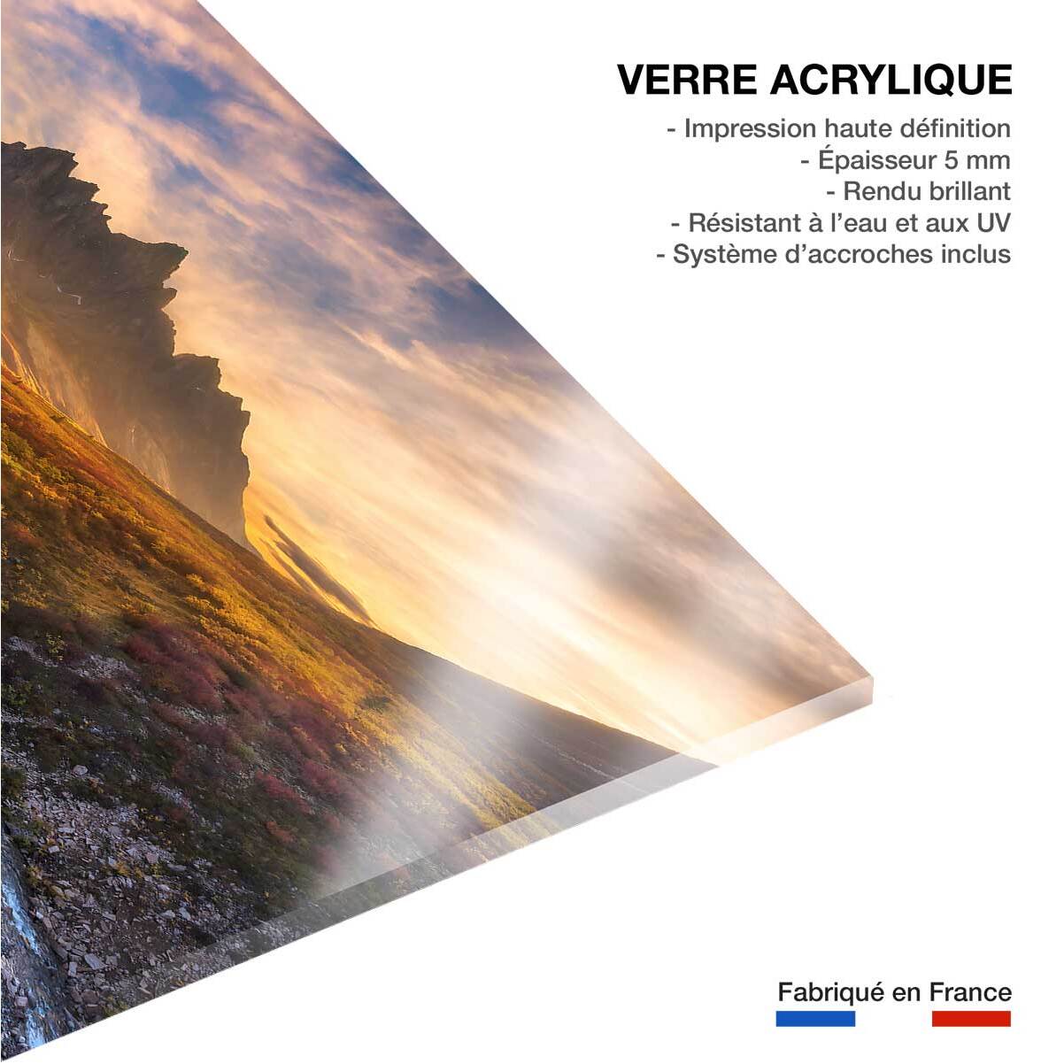 Tableau moutain paradise Tableau plexiglas