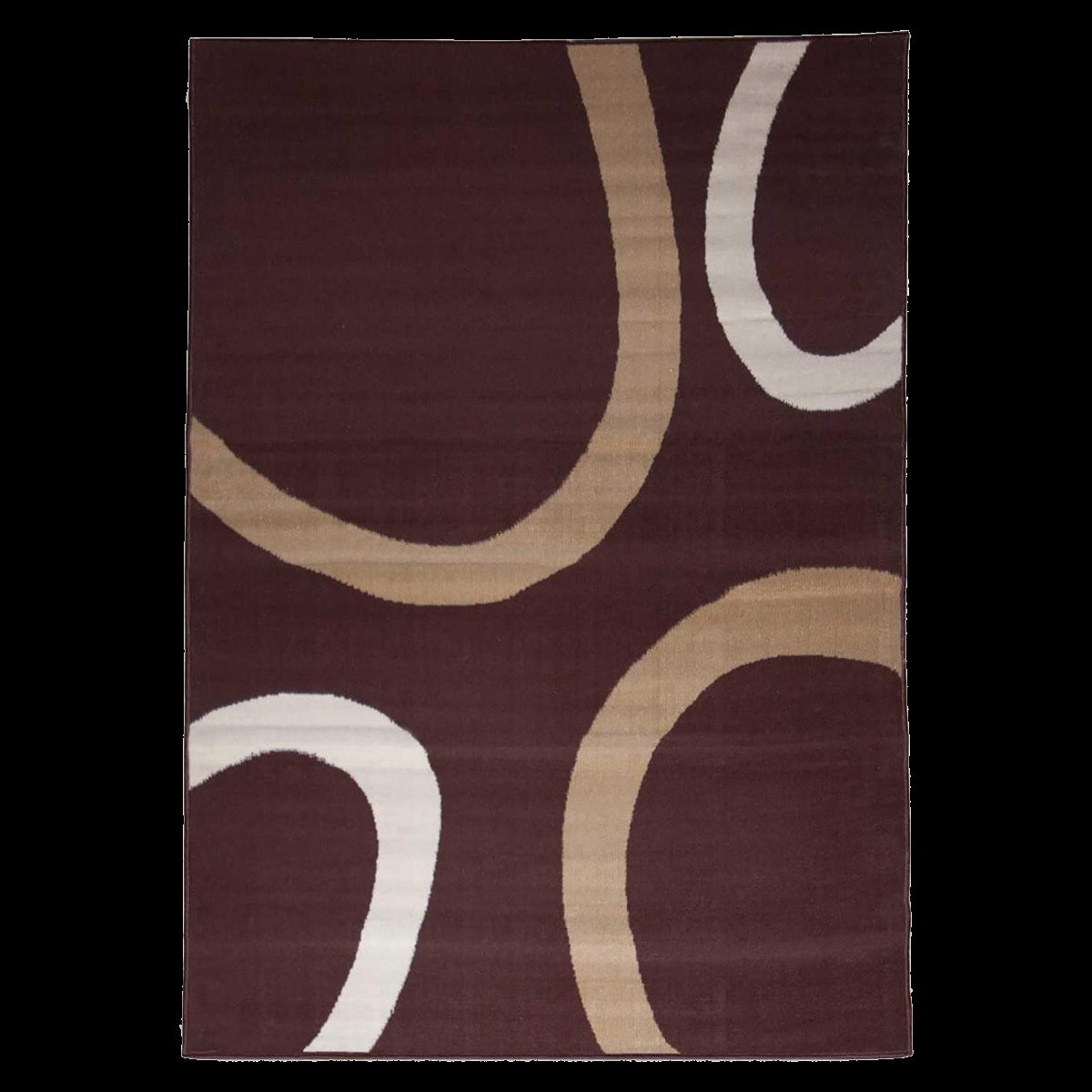 Tapis salon et chambre tissé motif rond FIHA