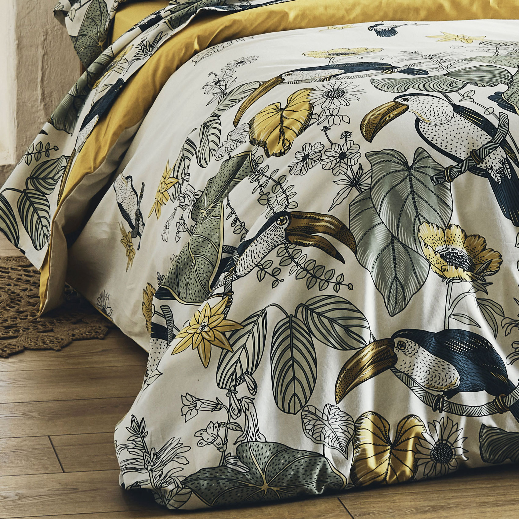 Housse de couette Toco - Kaki