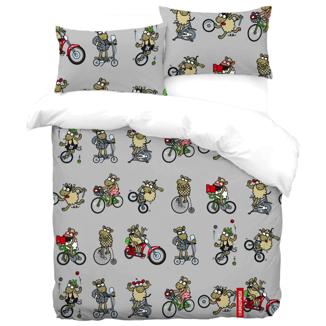 Funda Nórdica Tribikes - 100% algodón -