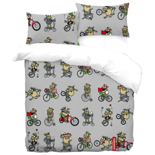 Funda Nórdica Tribikes - 100% algodón -