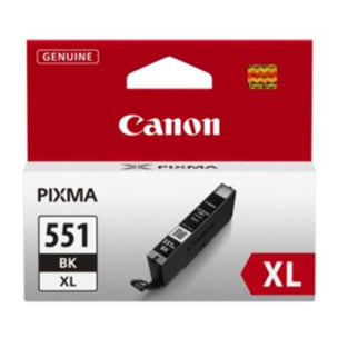 Cartouche d'encre CANON CLI551 XL Noire