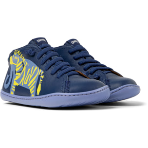 Sneakers - CAMPER Peu Cami Twins - Blu - Pelle liscia