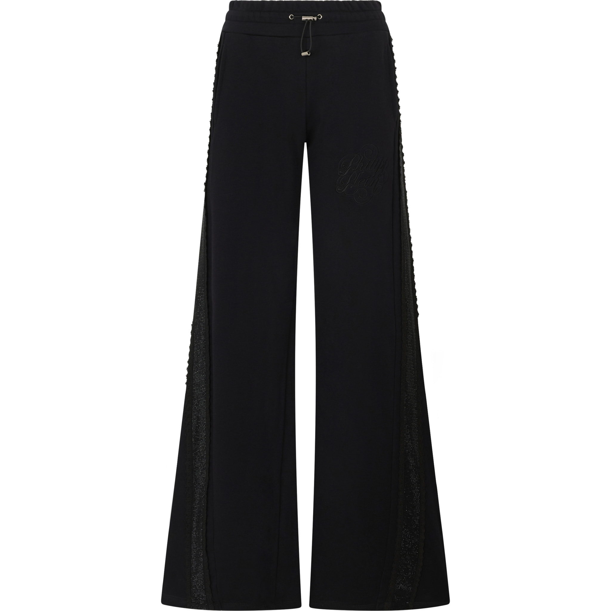 PHILIPP PLEIN Skater Fit Tracksuit Pants Strass Band