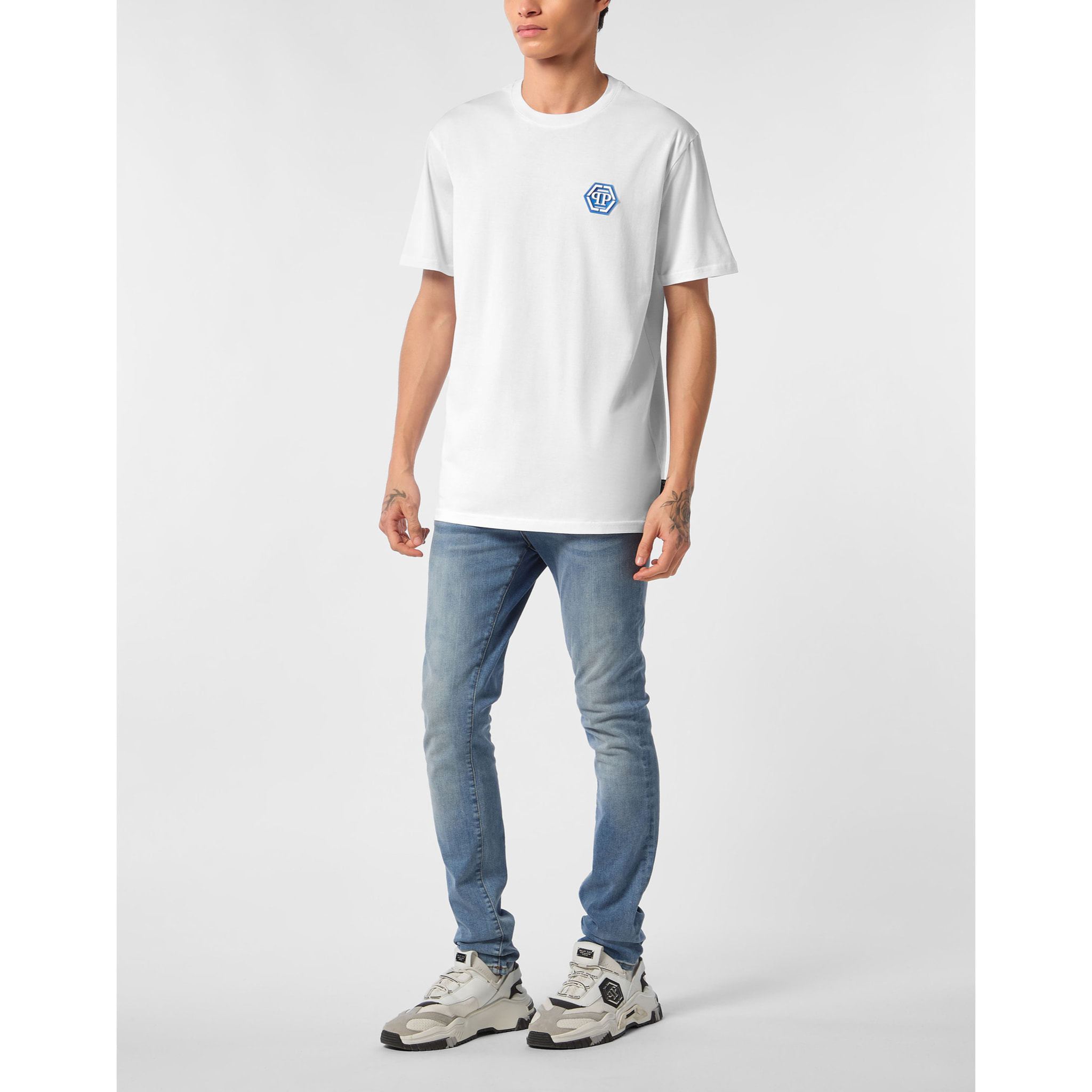 PHILIPP PLEIN Maglietta a girocollo ICONIC PLEIN