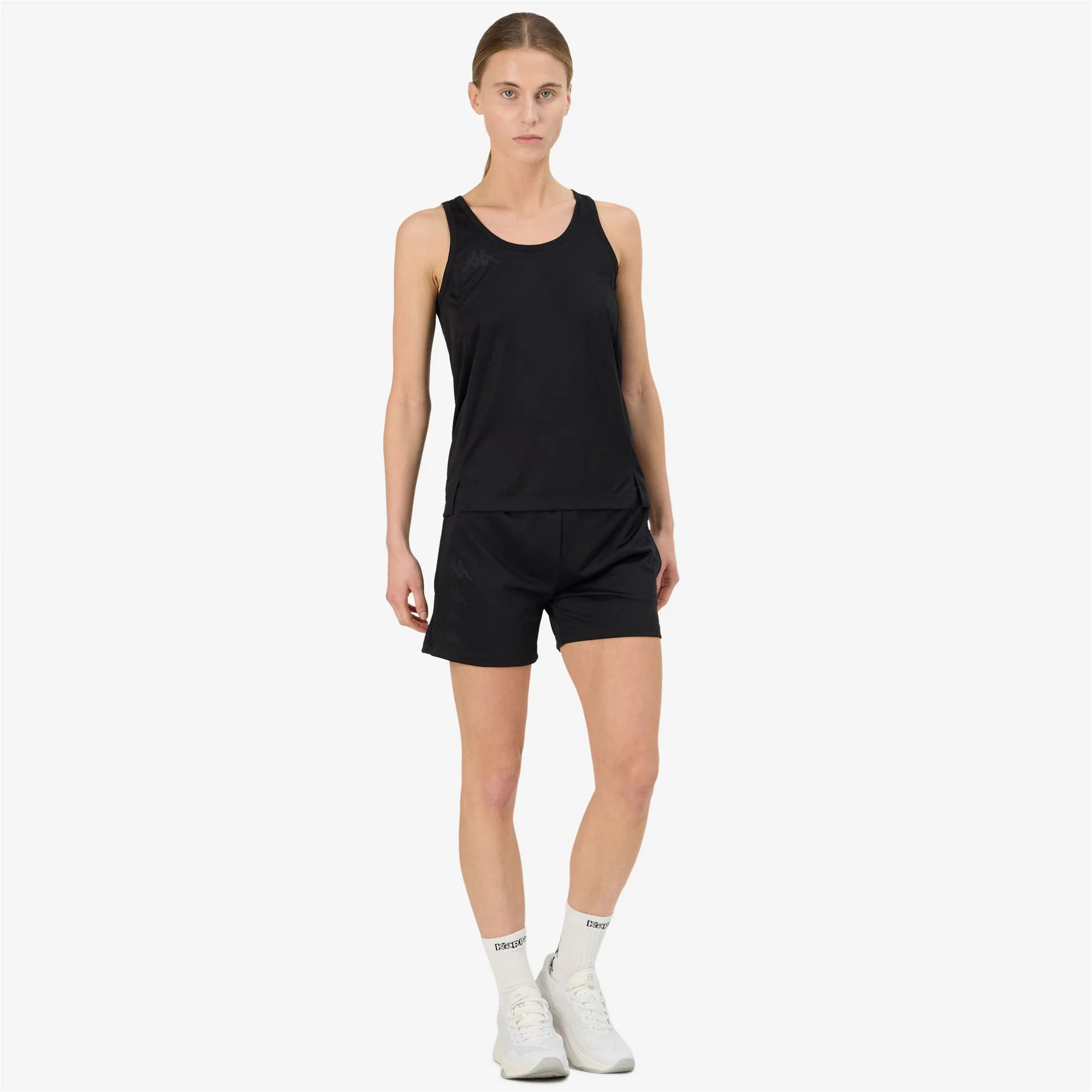 Kappa - Camisetas y tops Mujer Negro - Egri