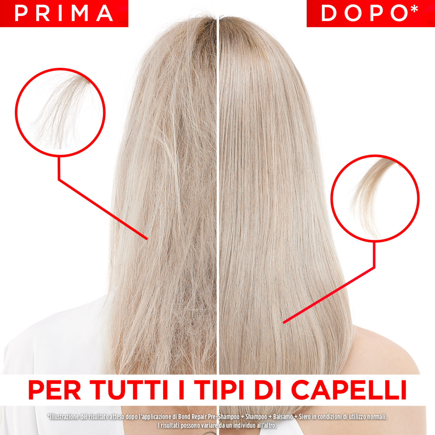 2x Shampoo Rinforzante per Capelli Danneggiati Elvive Bond Repair con Acido Citrico - 2 Flaconi da 200ml