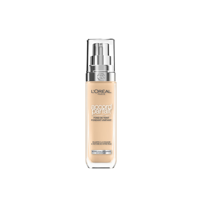 L'Oréal Paris Accord Parfait Fond de Teint Fluide 4.N Beige 30ml