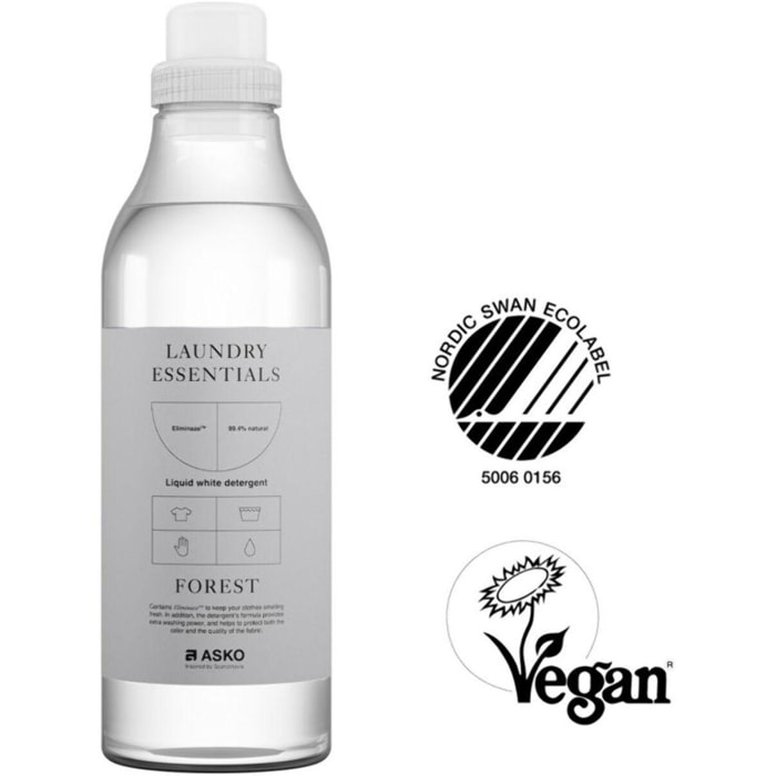 Lessive ASKO Lessive liquide blanc ECO vegan