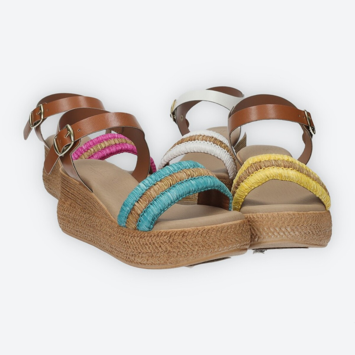 Sandali Donna Tata Italia Verde