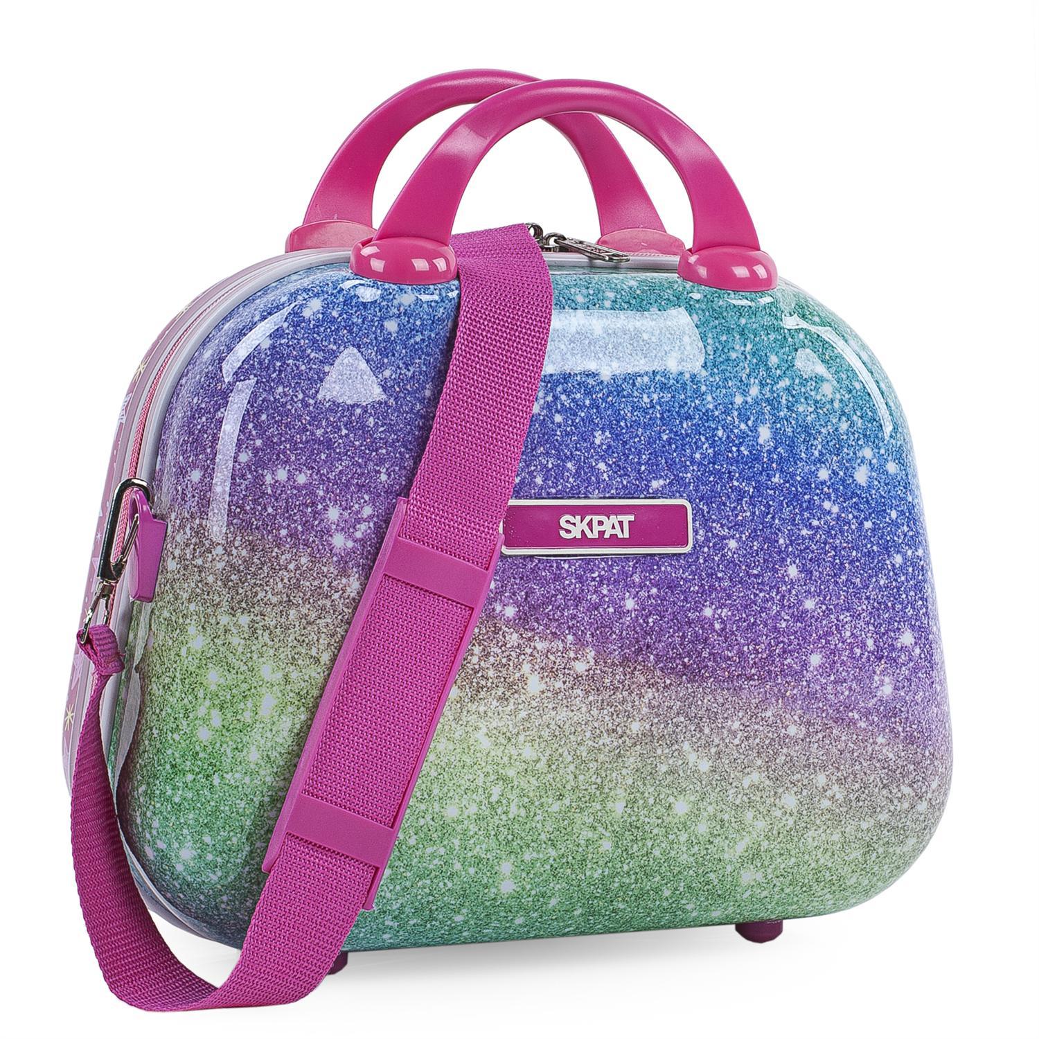 Maleta Cabina Y Neceser Skpat Shine Like A Star Fucsia