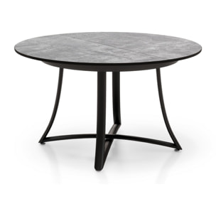 Tomasucci Table ronde extensible DAFNE CEMENT