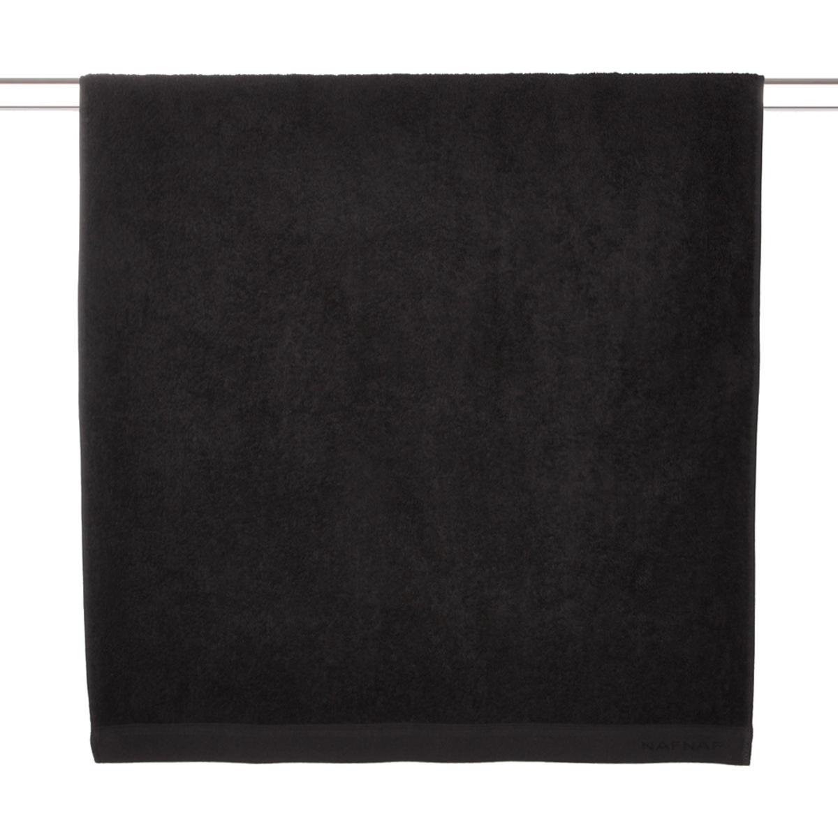 Toalla de baño CASUAL negro 100x150 cm - 100% algodón -