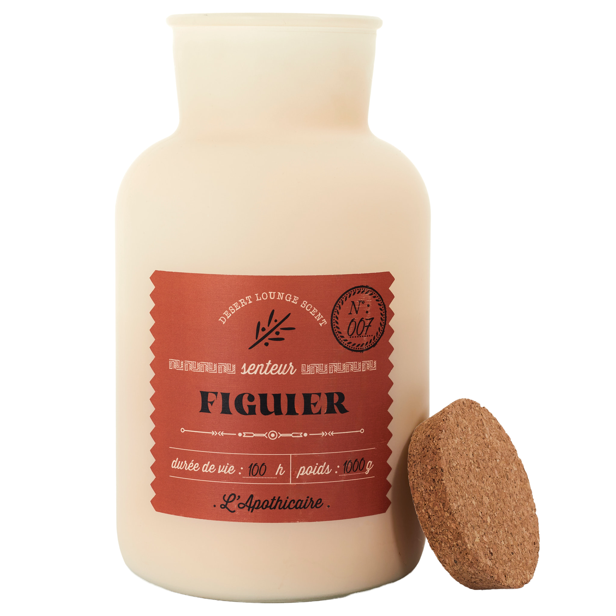 Bougie Parfumee Desert H27cm
