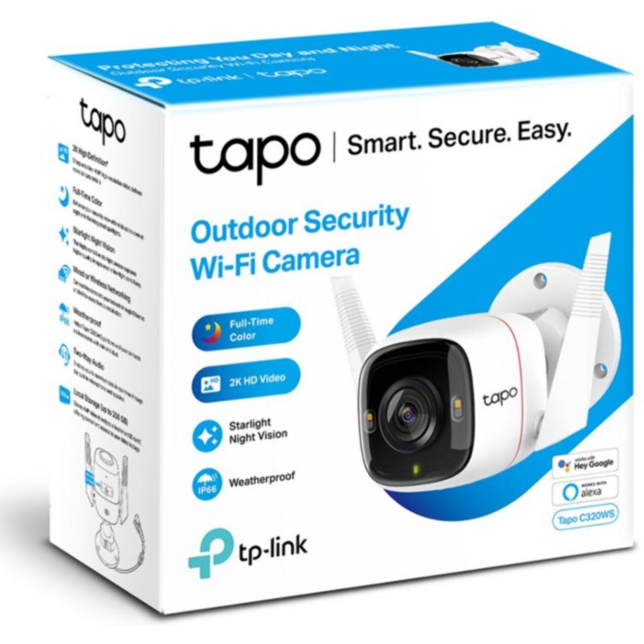 Caméra de surveillance TP-LINK Wifi Tapo C320WS