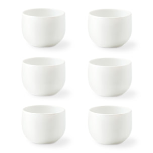 Côme - Lote de 6 tazas de espresso
