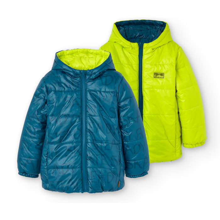 Parka reversible tejido técnico de niño