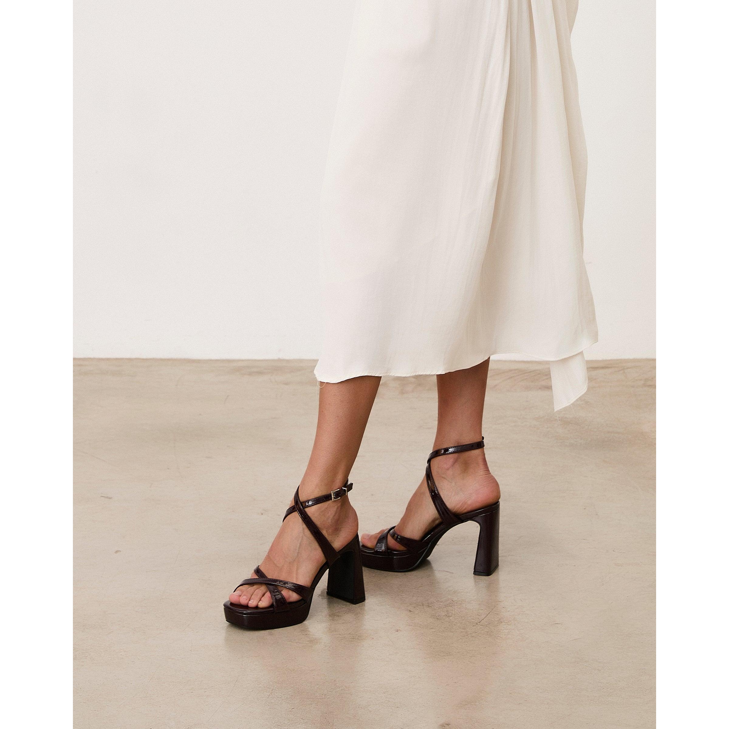 Sandalias de tacón GERY 10 cm