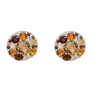 Pendientes Small Crystals adornado con cristales de Swarovski