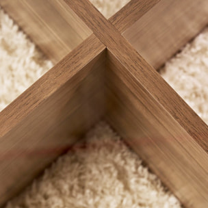 Table basse ronde en verre - EOLIA
