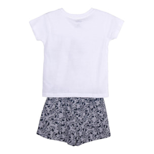 Completo T-Shirt e pantaloncino Minnie Lei Disney Multicolor