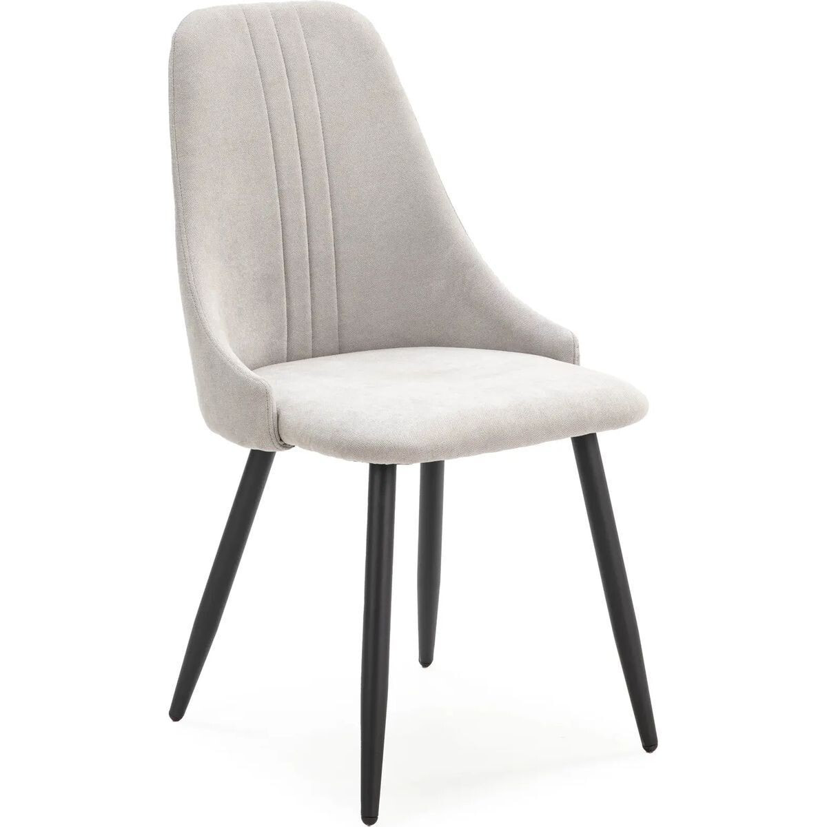 Lot de 4 chaises en tissu - SOAN