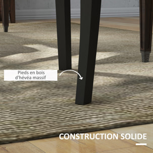 Lot de 2 chaises – Confortables et élégantes – Style moderne