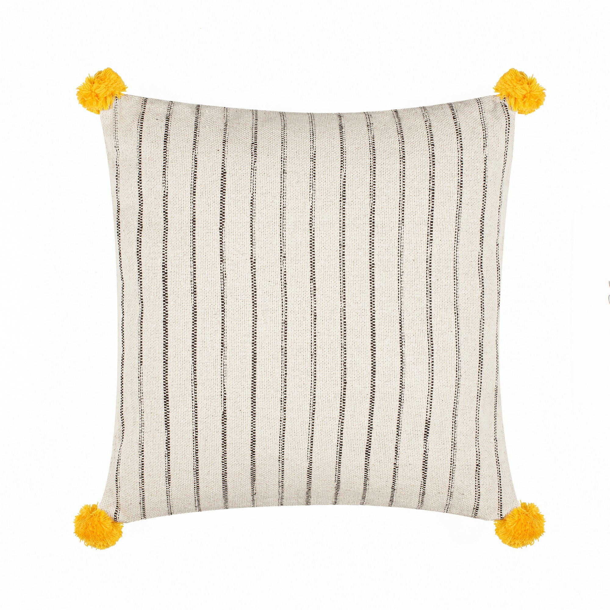 ORESTELUCHETTA Cuscino STRIPE-A YELLOW