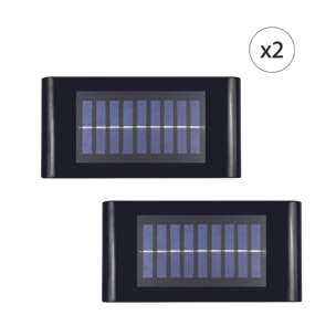 EZIlight® Solar up n down - Pack de 2 lampes