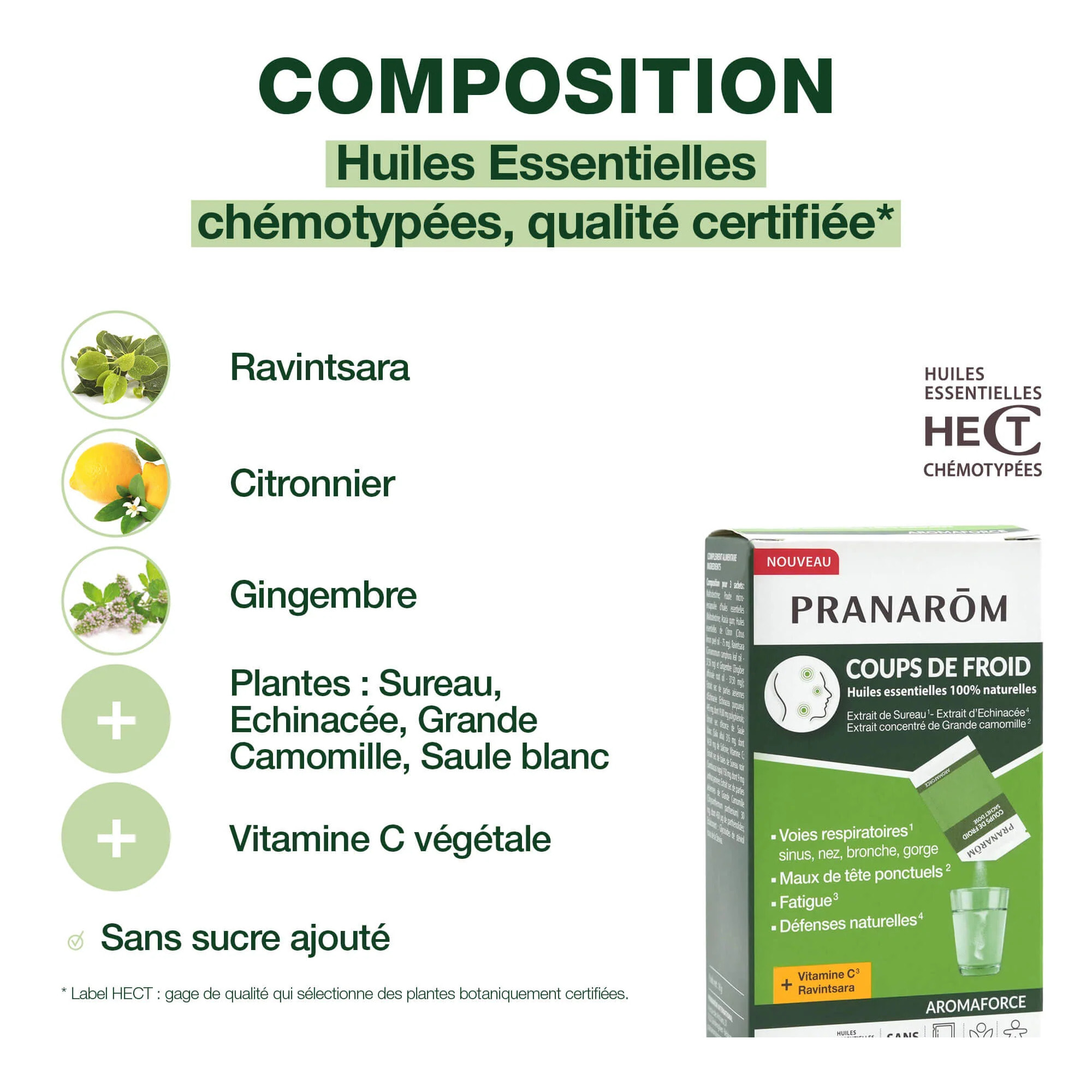 Pranarom - Coups de Froid sachets - 9x2 g