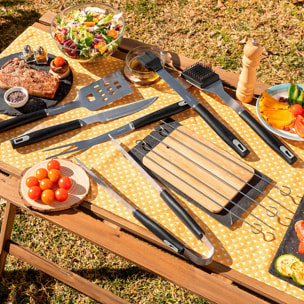 Kit di Utensili per Barbecue con Custodia BBSet InnovaGoods 12 Pezzi