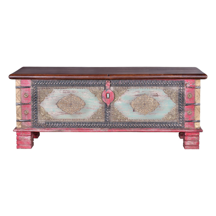 Baúl - madera de mango - 116x40x45cm