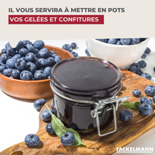 Set de 2 ustensiles de cuisine entonnoir inox Fackelmann Basic