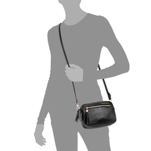 Delfina Borsa a tracolla Donna.Pelle autentica Dollaro