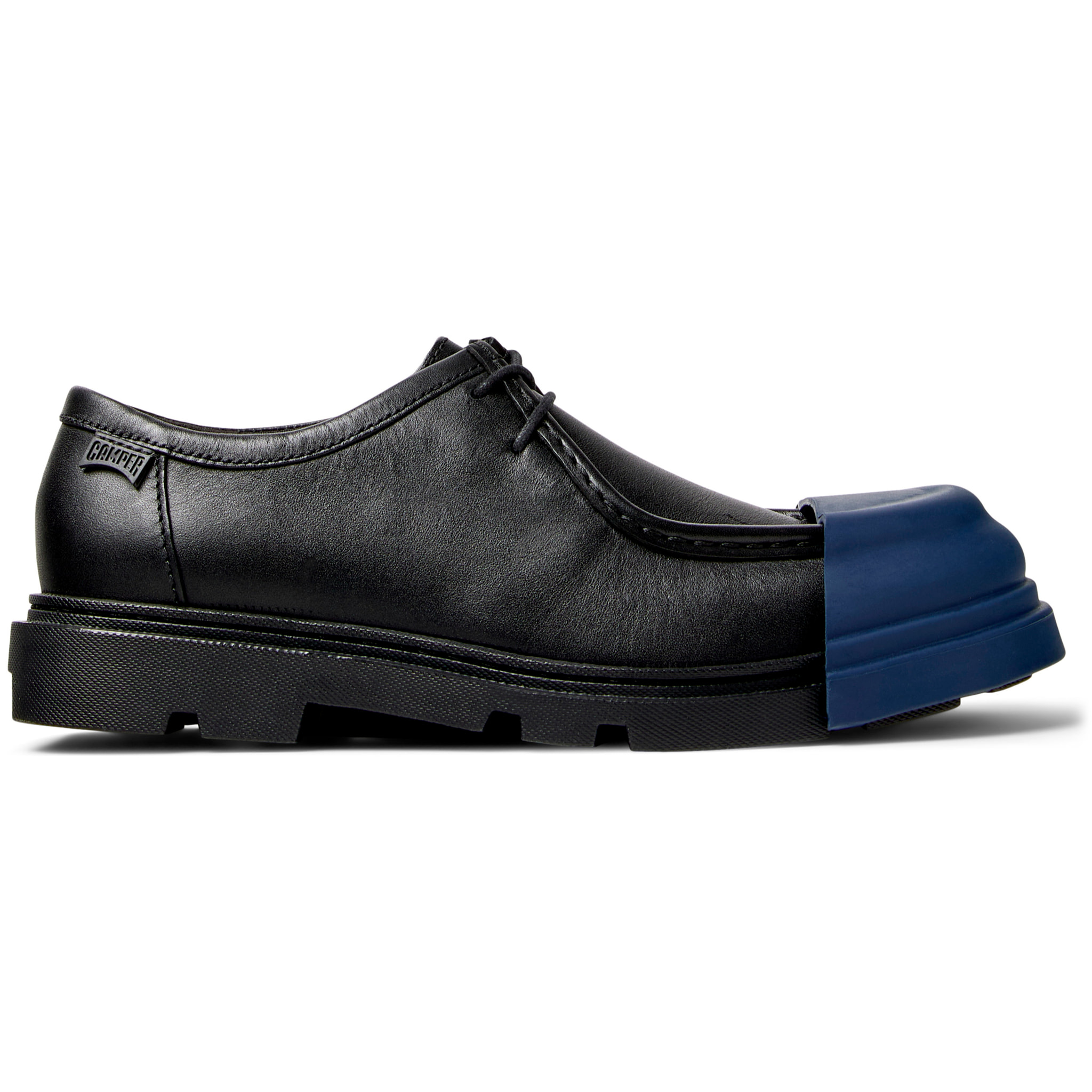 Zapatos de cordones - CAMPER Junction - Negro - Cuero liso