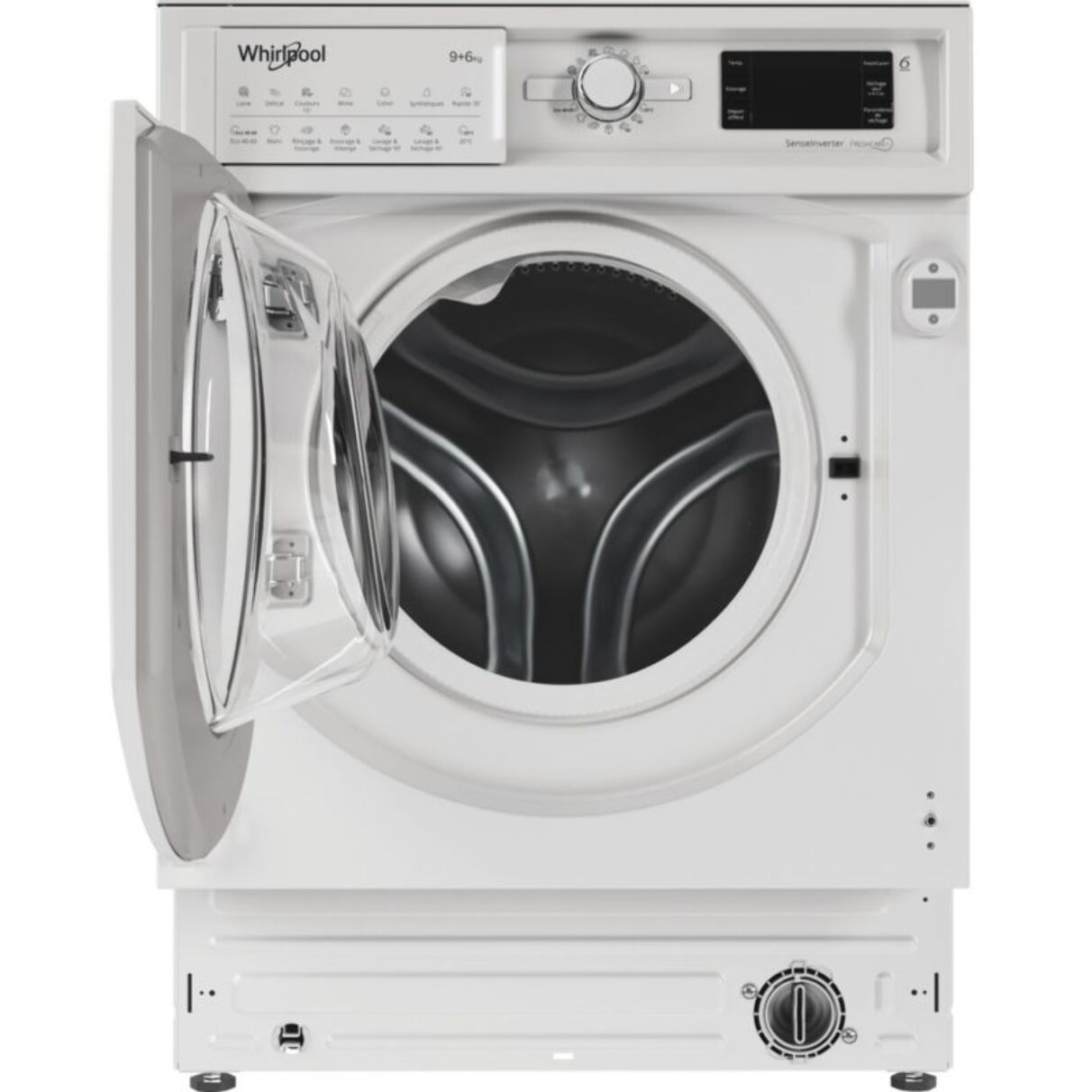 Lave linge séchant hublot encastrable WHIRLPOOL BIWDWG961485FR