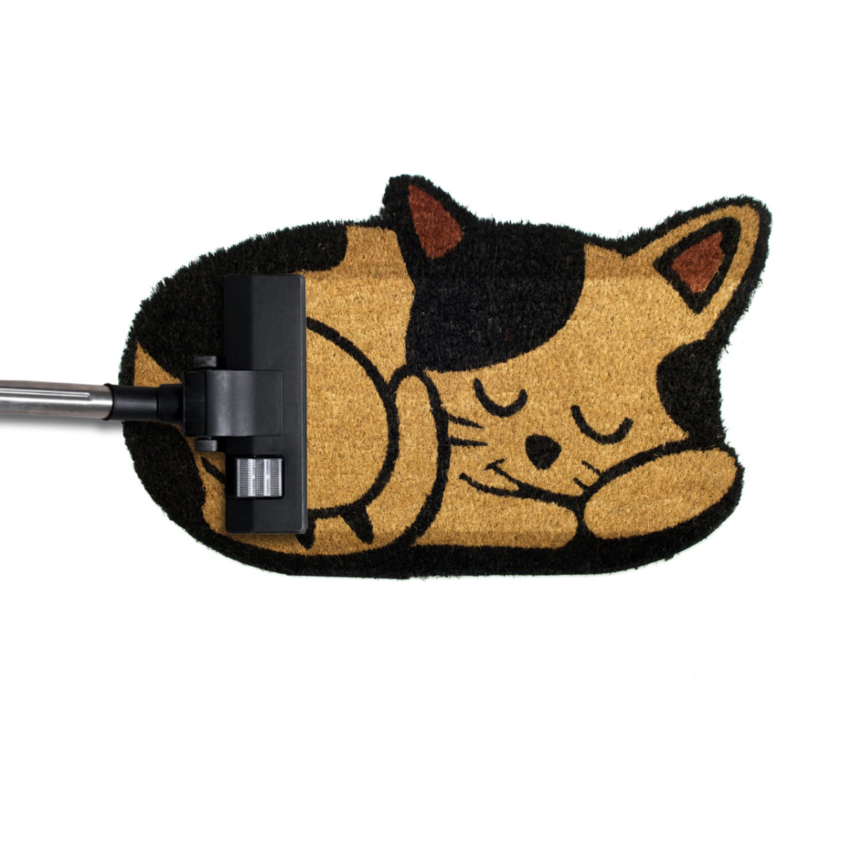 Zerbino Cocco Ingresso Casa Antiscivolo Sagomato Animal Cat