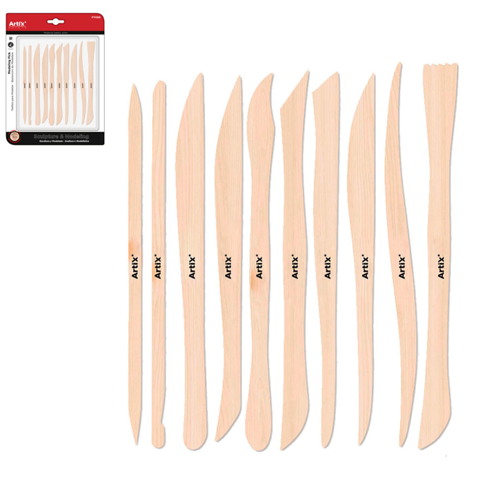 INSTRUMENTOS DE MODELAR MINI 10 Uds.