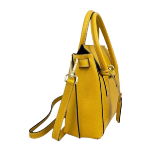 Borsa a mano Cheval Firenze Atria Mini Giallo Senape