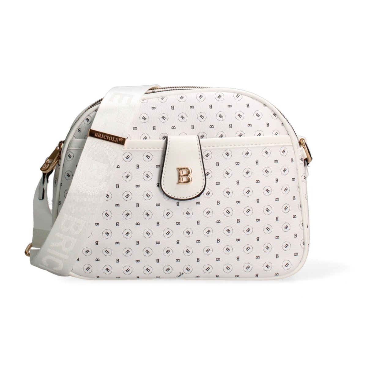 Borsa a tracolla da donna - Modello Eolanda - 100% poliuretano - 27.0 x 20.0 x 9.0 cm