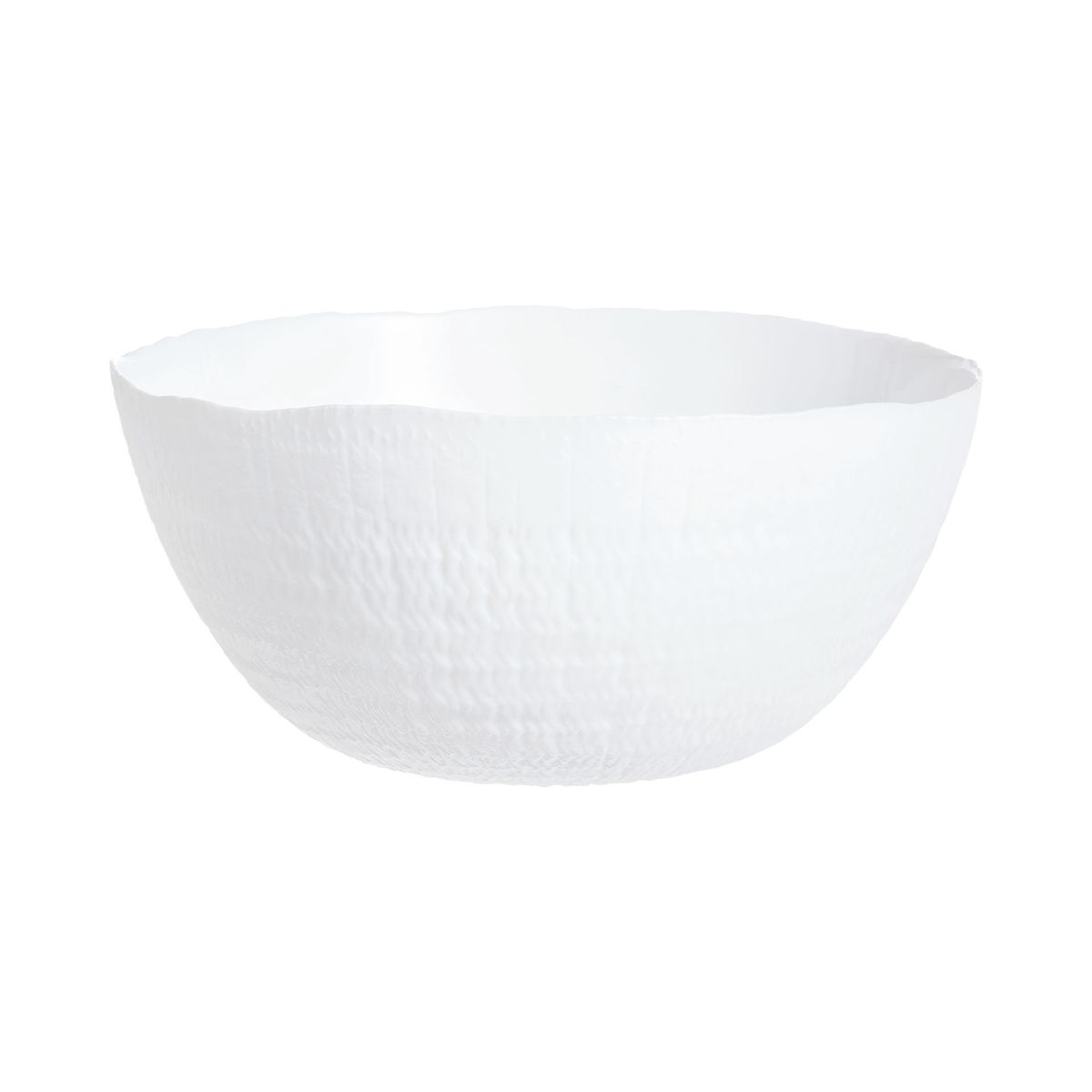 Ensaladera blanca de ópalo 23 cm Ammonite - Luminarc
