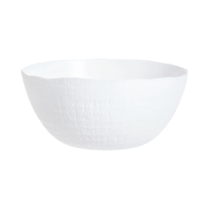 Ensaladera blanca de ópalo 23 cm Ammonite - Luminarc