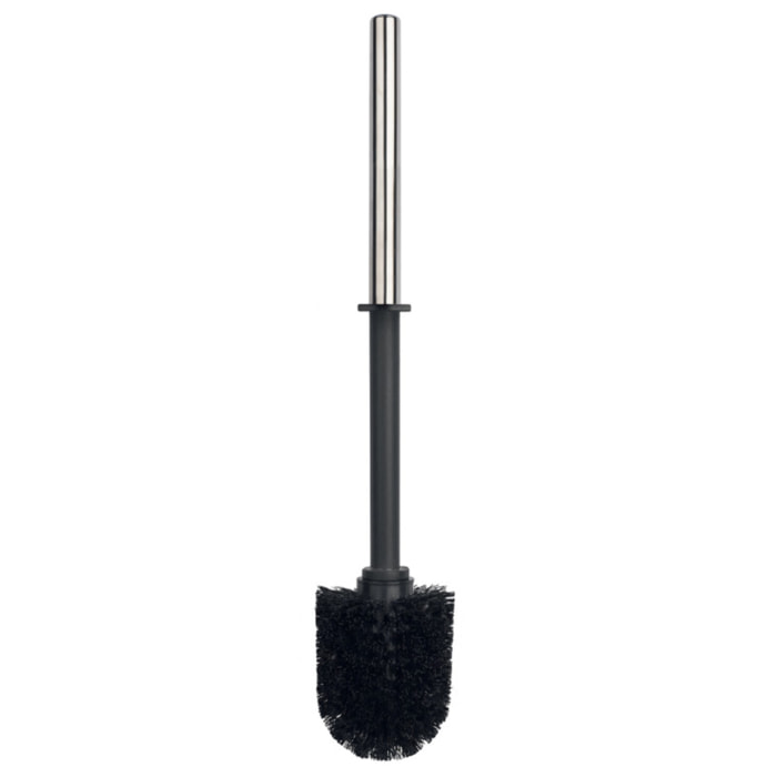 brosse wc de rechange chromé SUN&MOON Noir Spirella