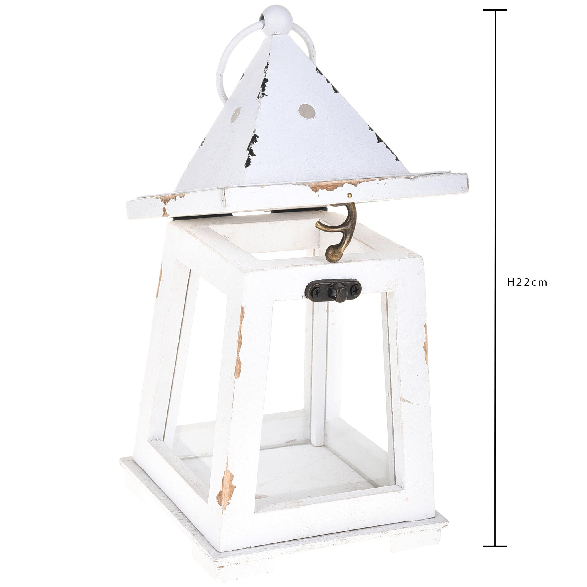 Lanterna - Pezzi 3 - 11,5xH22x11,5cm - Bianchi Dino SpA