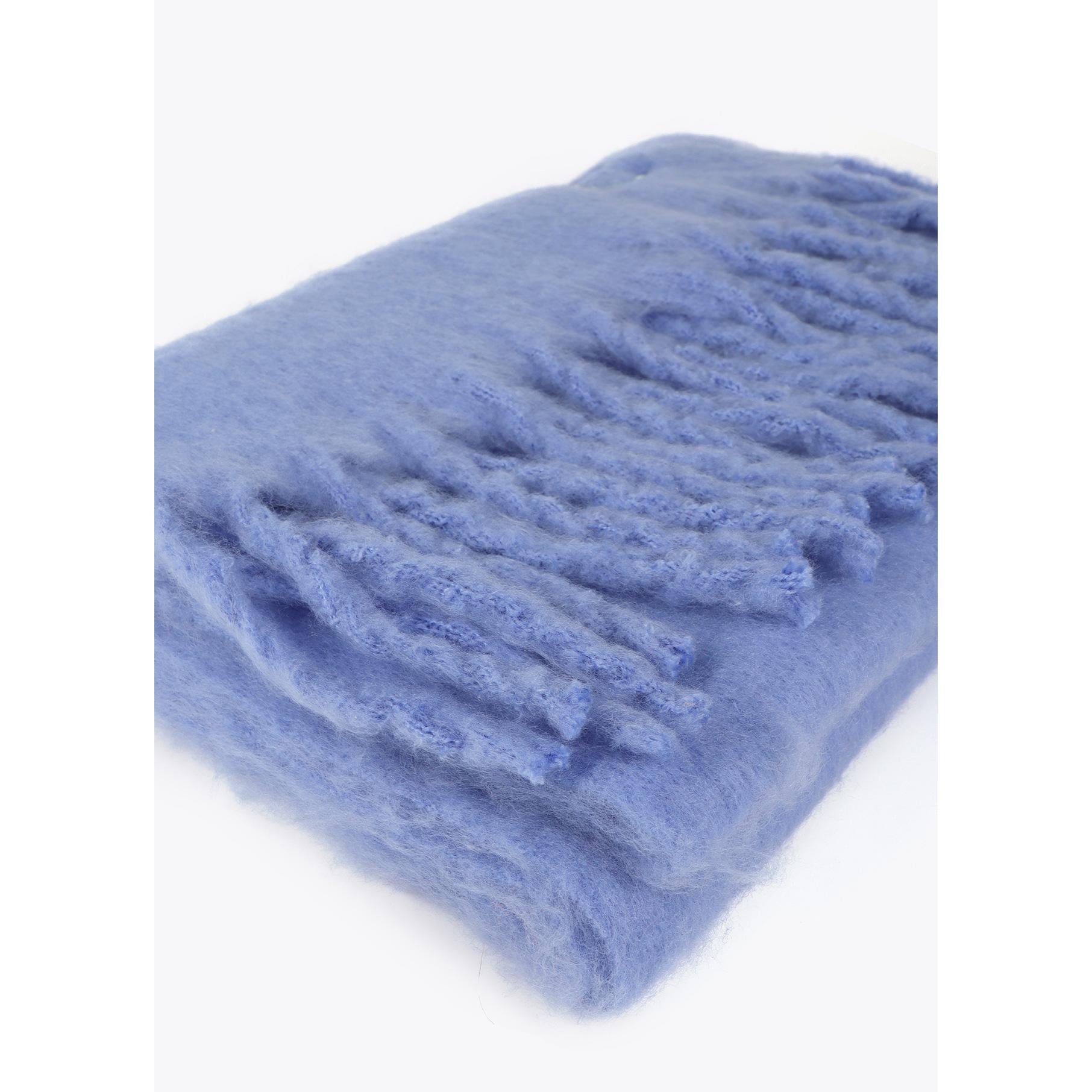 Sciarpa Liscia con Frange Spesse